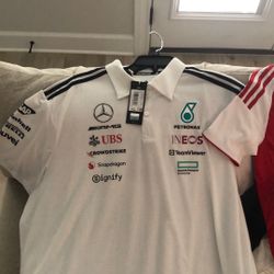 Mercedes Adidas Polo Brand New 