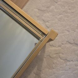 Gold With Glass Coffee table 