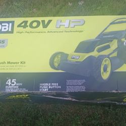 Ryobi 20 Inch 40v Lawnmowers-$200