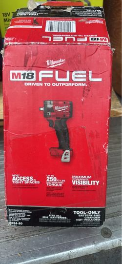 M18 FUEL GEN-3 18V Lithium-lon Brushless Cordless 3/8 in. Compact Impact Wrench with Friction Ring (Tool-Only)