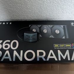 TRYX Panorama 360 AIO AMOLED CPU Liquid Cooler