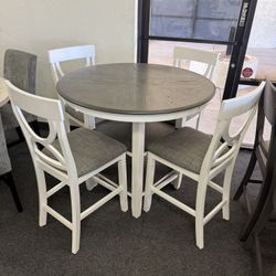 Dining Table With 4 Chairs 