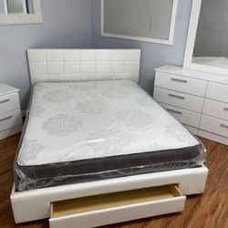 Queen Size Bedroom  Set  All New Furniture And Free Delivery 