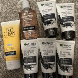 Facial Cleansers Or Scrubs