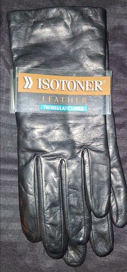 BRAND NEW Isotoner Leather Gloves