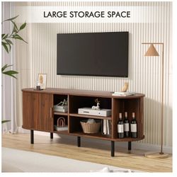 Tambour Door Tv Stand  NEW