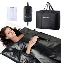 Infrared Sauna Blanket for Relaxation & Self-Care, Full Body Heat Therapy