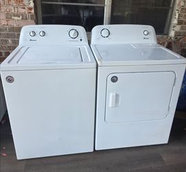 Amana Washer and Dryer Set Delivery
