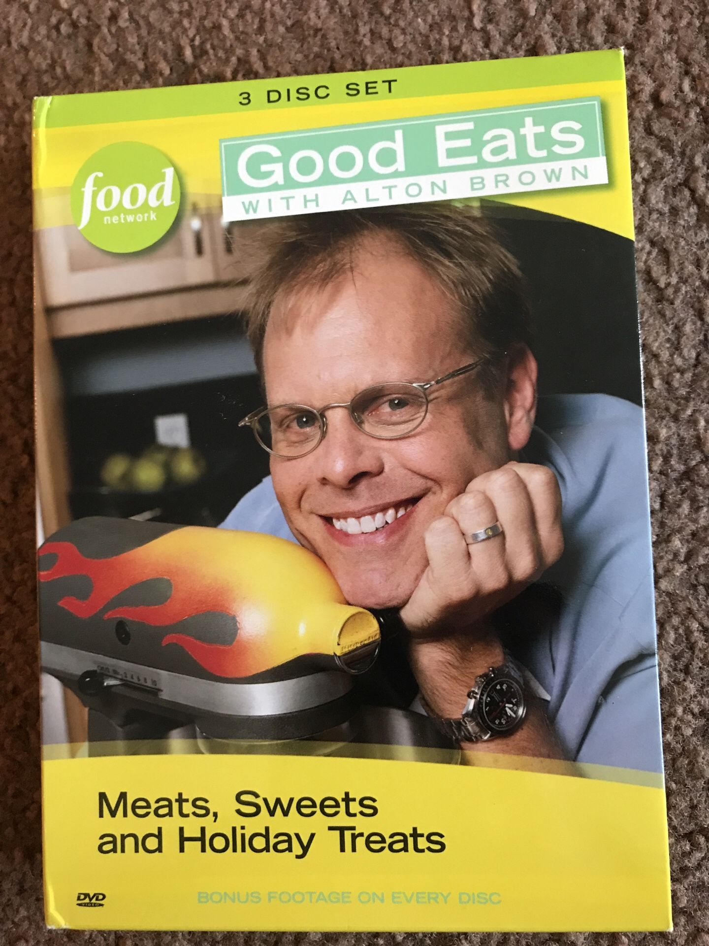 Alton Brown Good Eats 3-DVD Set