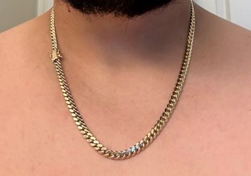 6mm Miami Cuban 22 inch 60grams solid