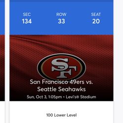 49ers Vs Seahawks 
