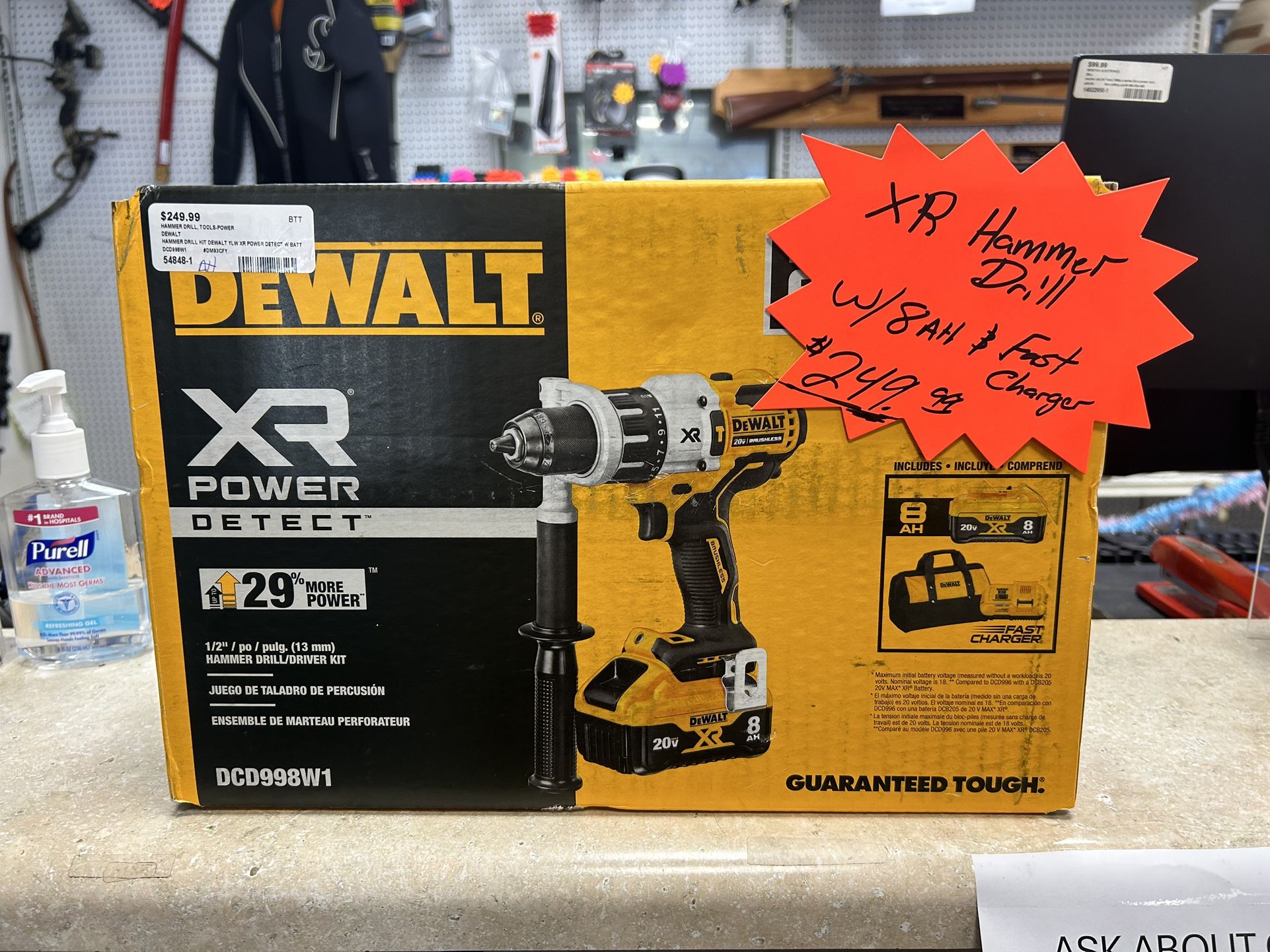 Dewalt Hammer Drill Set 