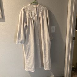 White Adult Nightgown