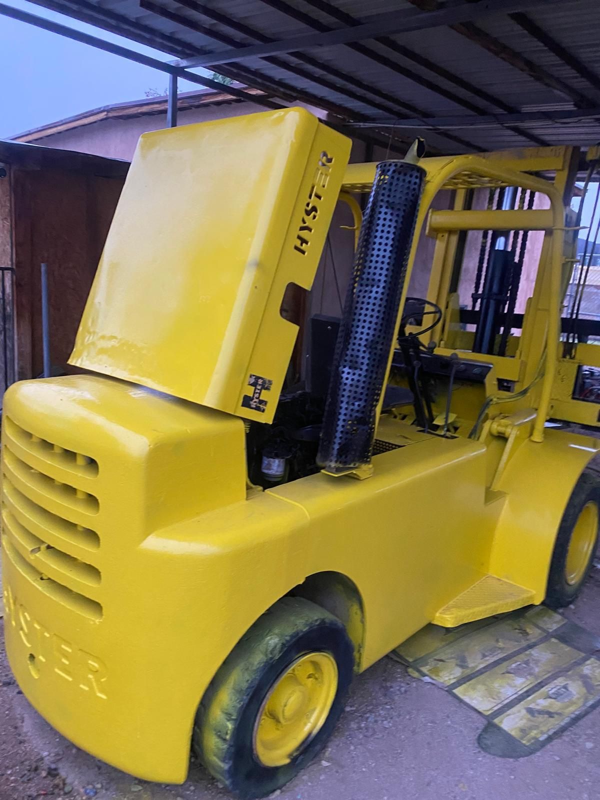 1991 Hyster forklift diesel engine 8000 pound