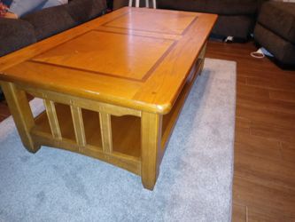 Beautiful coffee table hard wood
