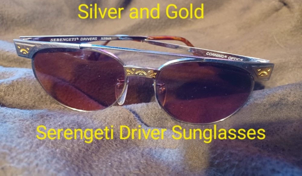 VINTAGE SERENGETI DRIVER SUNGLASSES