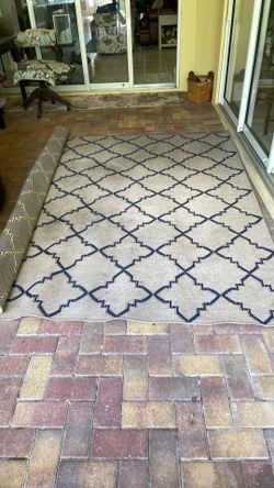Large patio rug