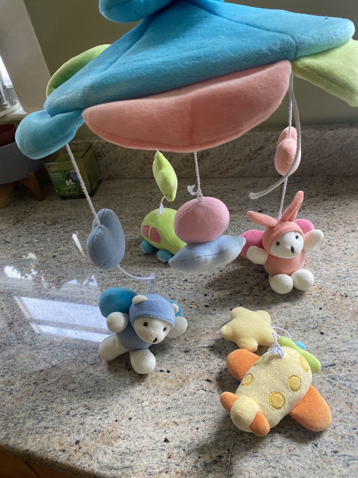 C&B Plush Caterpillar Baby Sensory Toy