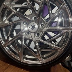 18 Inch Rims With Brand New Tires 