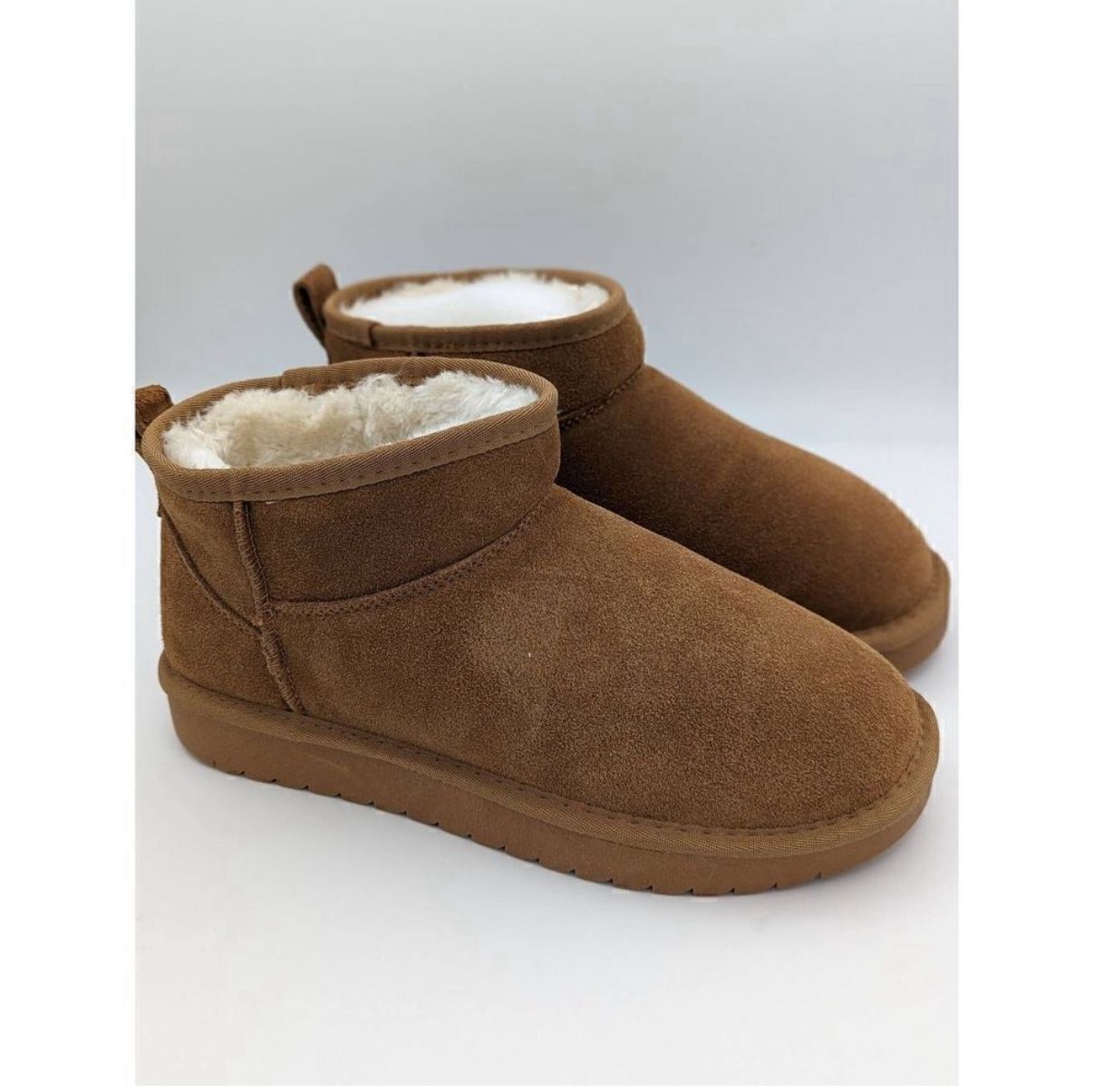 Project Cloud ankle faux fur lining boots size 7