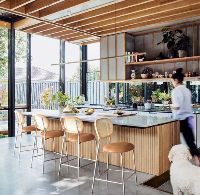 Brown 24.0-in H Counter height Upholstered Metal Bar Stool 4 -Pack