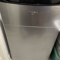 Whirlpool Stainless Steel Mini Refrigerator 