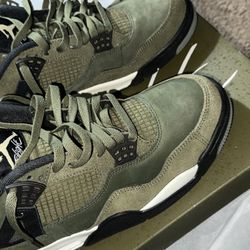 Jordan 4 Olives 