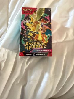 Pokemon ascended heroes booster bundle