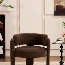 Brown Modern Accent Chair 