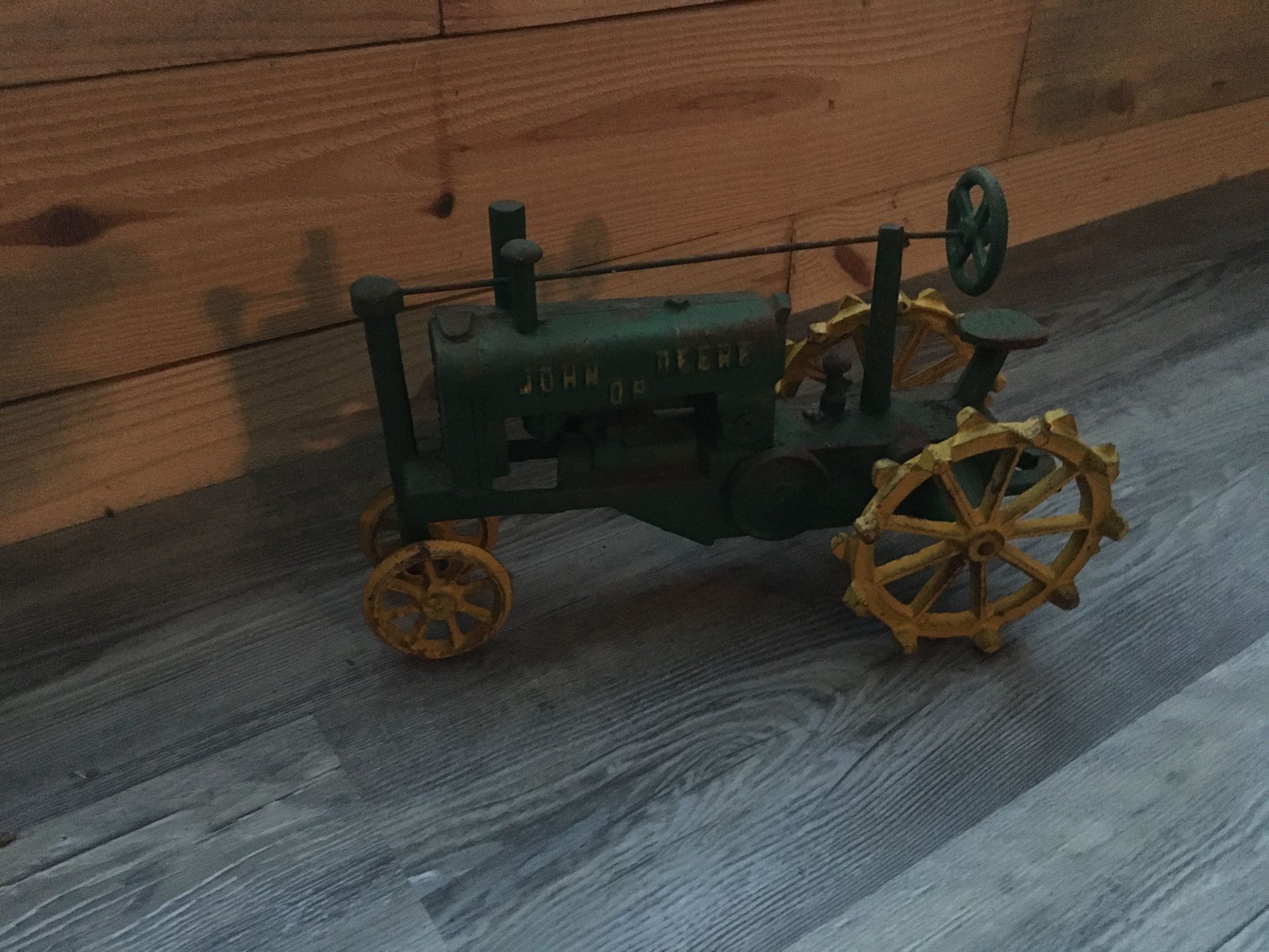 Cast iron tractor