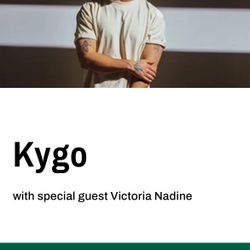 Kygo @ Ravinia 7/6 $120