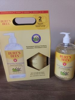 Burt's Bees Lavender Bergamot Liquid Hand Soap 2-Pack