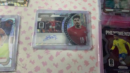 Pedro Neto Prizm International Ink Auto Card2026 fifa World Cup autograph
