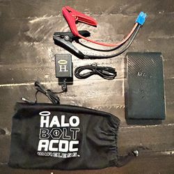 Halo Bolt AC/DC 58830 Portable Car Jump Starter 