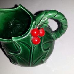 Lefton Holly Berry creamer