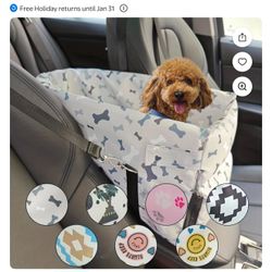 Safe and Comfortable Pet Car Seat for Outdoor Travel