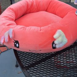 New Velvet Pink Is Small To Medium Bed For Pets