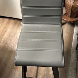 Grey barstool