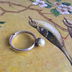 Vintage Sarah Coventry 925 silver ring