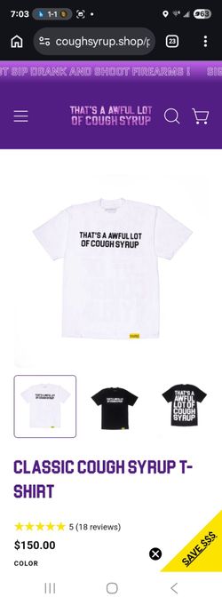 Classic Cough Syrup T-Shirt