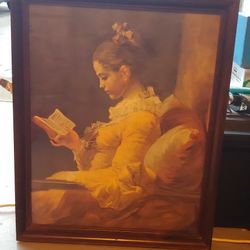 The Reader also known as young girl reading