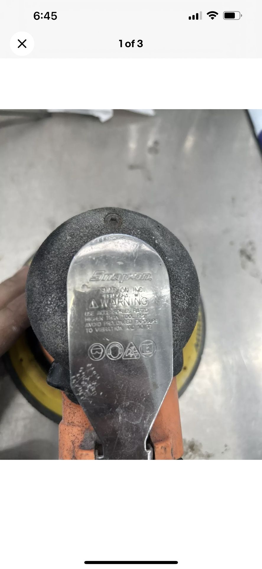 Snap On Tools DA Orbital Sander 