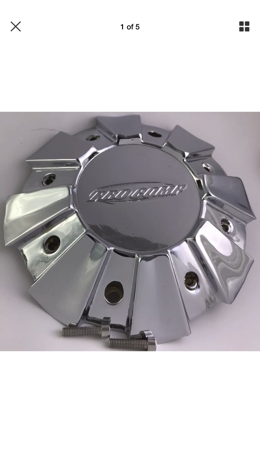 PRO COMP CUSTOM WHEEL CENTER CAP • Part #: • 6033CAP1 • LG0912-88