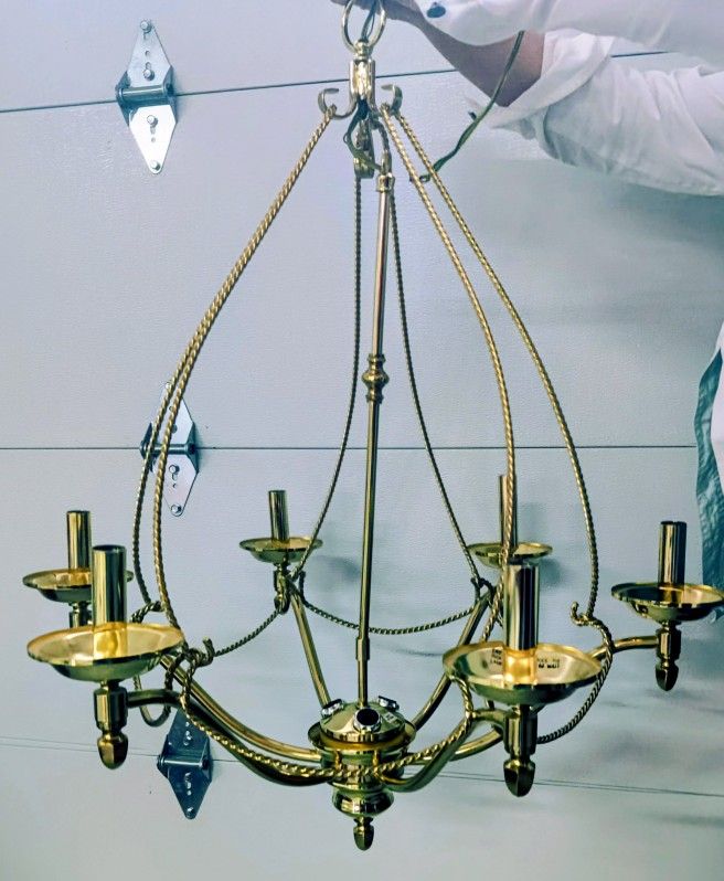 Chandelier Ceiling Lighting Gold 