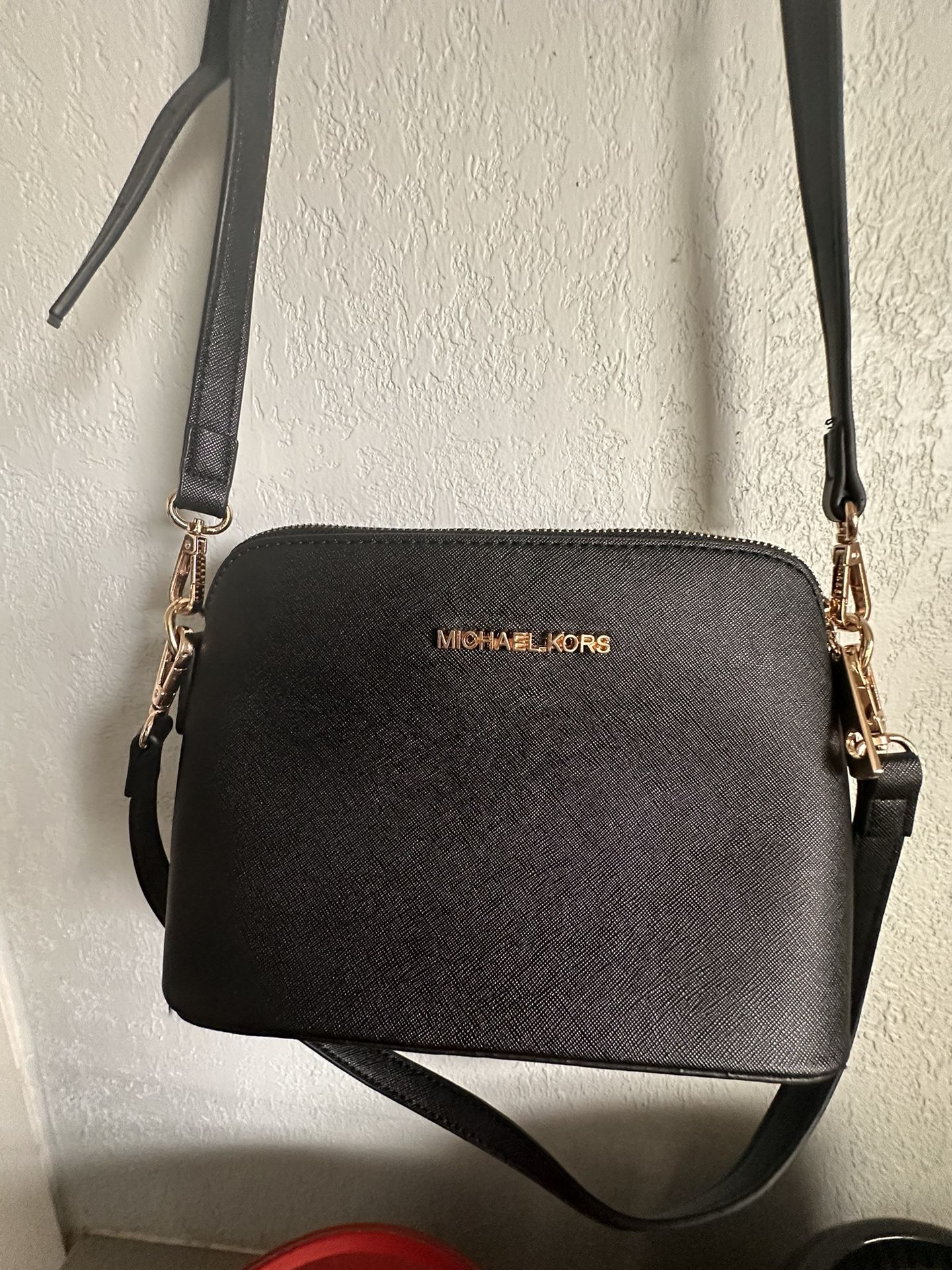 Womens Black Small Cross Body Bag 