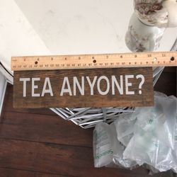 Custom Tea sign