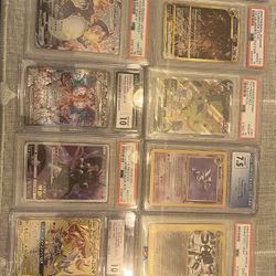 Graded pokemon Cards