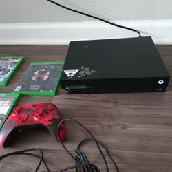 Xbox One With One Controller  3 Games 