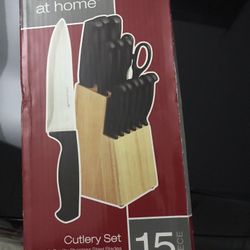 Knife Set With Holder Brand New