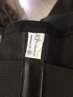 Back support belt x-large.